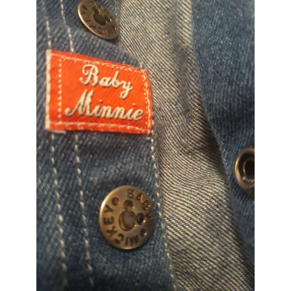 Baby Minnie denim jacket no sz